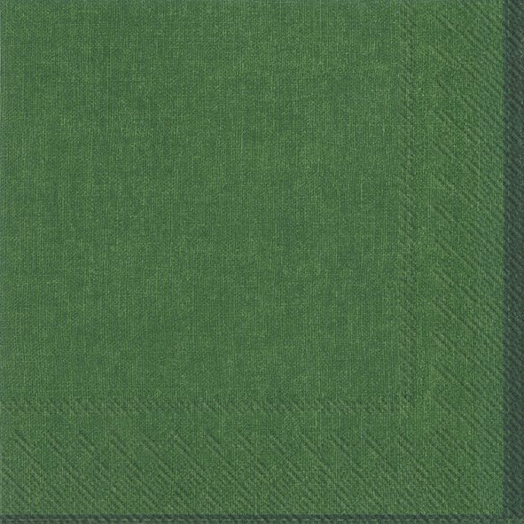 Guardanapo de papel verde com padrão em relevo