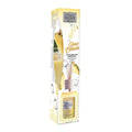 Difusor de ambiente Sweet Home Collection Pina Colada amarelo com pauzinhos de madeira