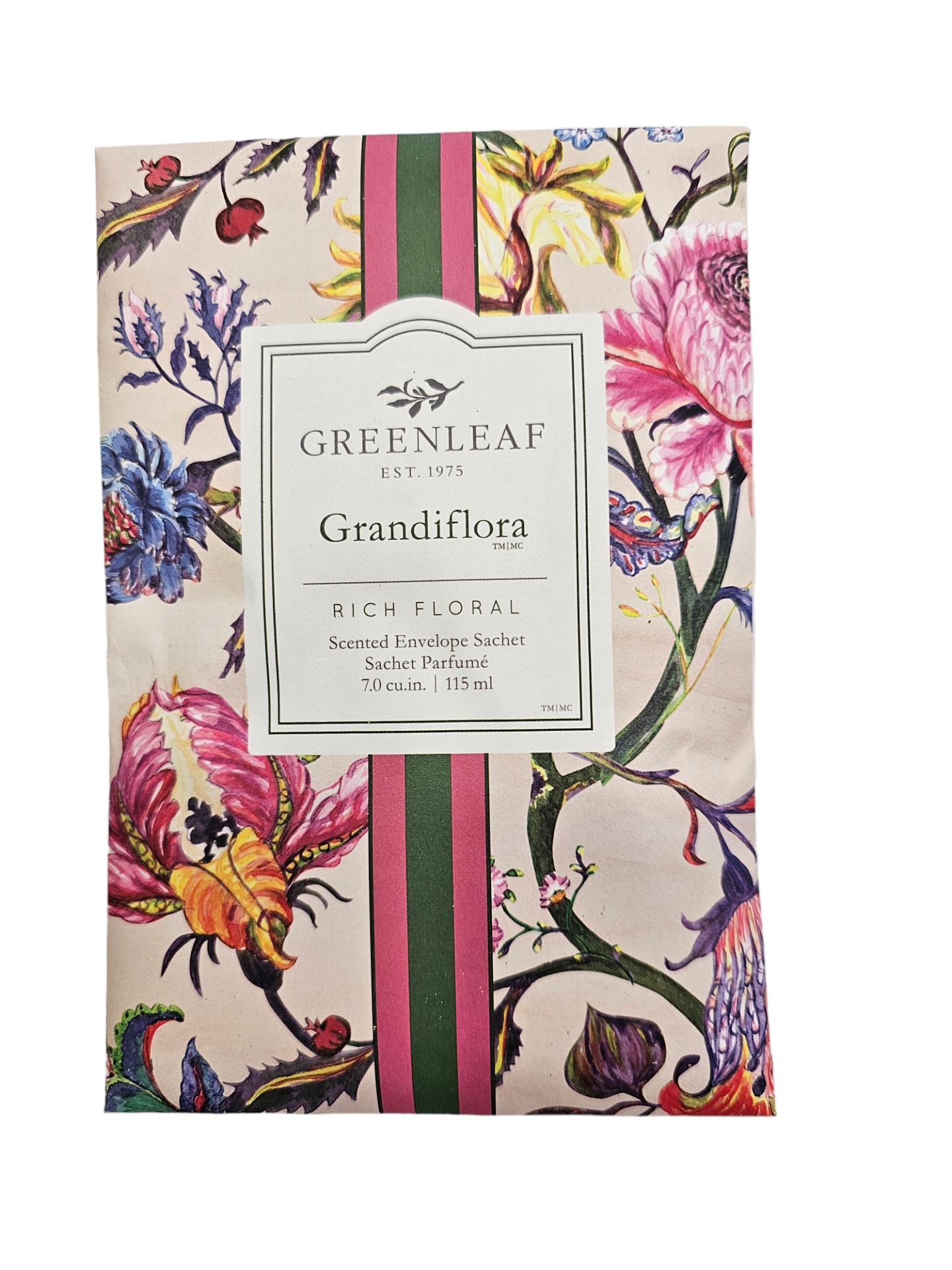 Embalagem floral de sache perfumado GREENLEAF Grandiflora