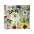 Guardanapo de papel com padrão floral e frutas, marca ihr