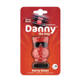 Ambientador de carro Danny the Dog vermelho com óculos de sol