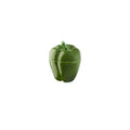 Recipiente cerâmico em forma de pimento verde